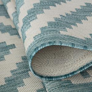 Netline Home Ecology <b>Outdoor</b> Rug Aqua 100AQ-Durable Weather-Resistant <b>Patio</b> <b>Mat</b> - Product Image 3
