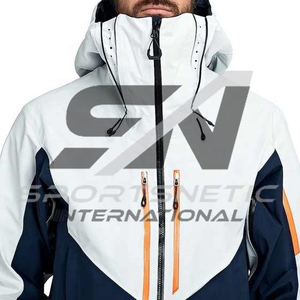 Chaqueta de Nieve Deportiva Unisex de Alta Calidad, Impermeable, con Capucha, Cierre Frontal, Color Sólido, Cálida, en Oferta - Product Image 4