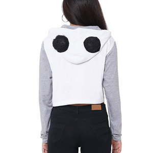 เสื้อฮู้ดดี้ครอปท็อป คุณภาพพรีเมียม ขายดี สไตล์ลำลอง สตรีทแวร์ ทรงหลวม ระบายอากาศได้ดี เป็นมิตรกับสิ่งแวดล้อม - Product Image 3