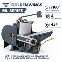 Machine de découpe et de pliage manuelle de haute précision, taille standard, sur mesure