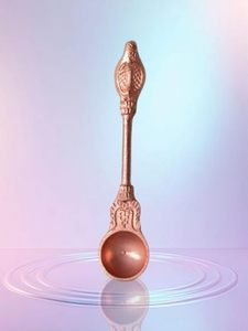 Luxury Designer Pure Copper <b>Spoon</b> With Eco Friendly And Food Safe Quality For Stylish Dining And <b>Serving</b> At Wholesale price - Product Image 5
