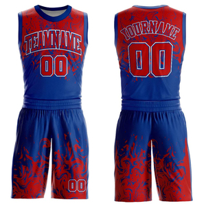 Kit d'uniforme de basket-ball pour jeunes personnalisé OEM 2 pièces maillot sans manches ensemble court vêtements de sport décontractés techniques imprimées prix de gros - Product Image 6