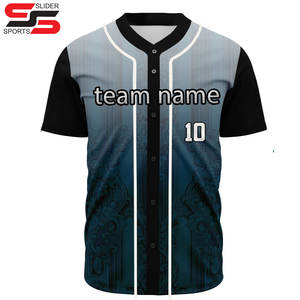 Maillot de baseball personnalisé de haute qualité, vêtements de sport en gros, prix bas, motif personnalisé, maillot de baseball pour hommes - Product Image 6