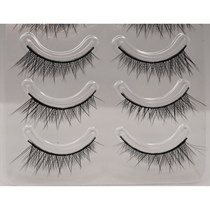 Ingrosso 5 Paia di Ciglia Finte Cosplay a Striscia, Stile Manga, Effetto Spiky, in Finto Visone per <span class=keywords><strong>Personaggi</strong></span> <span class=keywords><strong>Maschili</strong></span> Adulti - Prodotto da Fabbrica Professionale - Product Image 6
