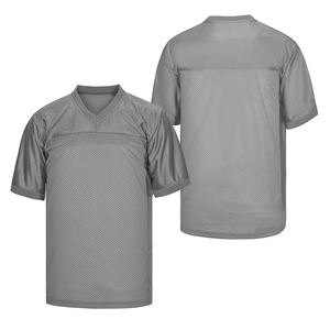 Camiseta de fútbol americano de secado rápido de 100% poliéster cosida personalizada para equipos camisetas de fútbol bordadas personalizadas - Product Image 2