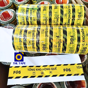 Ruban imprimé avec logo Taille personnalisable Certifié ISO de haute qualité pour le prix des cartons d'emballage - Product Image 1