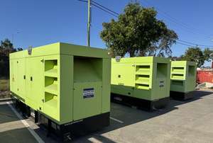 Generador Diésel PRAMAC GSW560V 508kVA Usado con Componentes Esenciales: Caja de Cambios, Bomba, Motor, Cojinete - Product Image 2