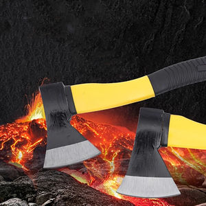 Hache à bois avec fourreau, hachette de camping pour couper du bois, outil de randonnée et de camping - Product Image 6