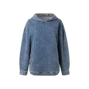 Sudaderas con capucha de gran tamaño para mujer, ropa de calle personalizada de alta calidad - Product Image 4