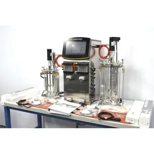 Réacteur Bioreactor Biostat B Twin pour culture cellulaire, 5L, 10L, en verre SW, universels, automatique, capacité 200L, avec cuve de réaction centrale – Offres promotionnelles - Product Image 2