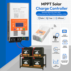Nhỏ nhưng chính xác MPPT SOLAR CHARGE CONTROLLER 80A 12V 24V 48V tự động Pin điện áp nhận dạng + Wifi - Product Image 1