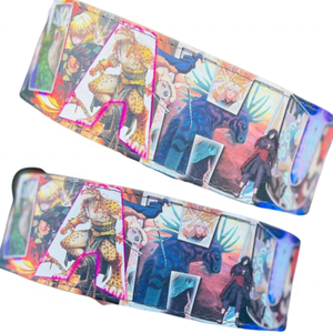 M.F Anime Printed Fitness <b>Waist</b> Belt Unisex Breathable Leather 10/13MM Thickness Professional Protection Heavy Duty Buckle - Product Image 2