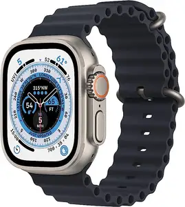 Best Super High-Quality Smart Watch Ultras- GPS + Cellular Titanium Case with Ocean Band Ready for Worldwide Delivery