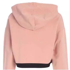 Sweat à capuche élégant pour femmes mode Streetwear tissu de coton OEM impression personnalisée - Product Image 2