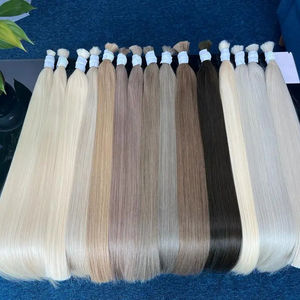 Extensions de cheveux Remy vierges vietnamiennes 100 % naturelles, alignées sur les cuticules, lisses, à trame unique, qualité 10A, 6-32 pouces, couleur naturelle, vente en gros - Product Image 1
