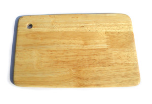 Mango de ceniza blanca Caucho natural Madera Rectángulo Ecológico Tamaño estándar Tabla de cortar Vegetales Pizzas Rebanadas Picadora Picar - Product Image 3