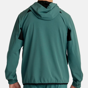 Veste coupe-vent pour hommes de qualité supérieure, légère, couleur unie, entièrement personnalisée, anti-rides, veste coupe-vent pour hommes - Product Image 3