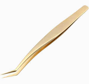 แหนบต่อขนตาแบบโค้งสแตนเลส - Product Image 2