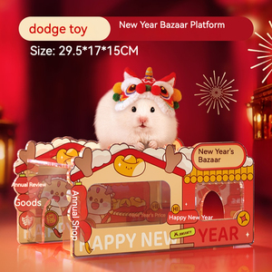 Casa di criceto a tema di capodanno cinese personalizzabile vendita calda - Product Image 5