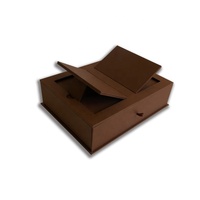 Caja de regalo de cartón Caja de lujo con cinta cambiable y cierre magnético Juego de Cajas de Regalo grandes plegables