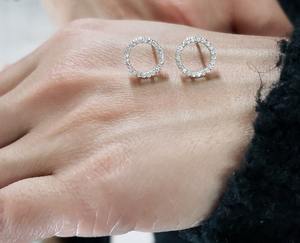 Boho Style 925 Sterling Silver Blanc Topaze Pierres Précieuses Boucles D'oreilles Bijoux À La Main En Argent Boucle D'oreille Bijoux pour Femmes Cadeau De Mariage - Product Image 4