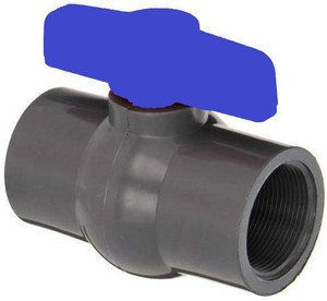 Vanne à boisseau sphérique UPVC 100 mm en gros d'usine, haute pression, manuelle, OEM pour système d'irrigation - Product Image 5