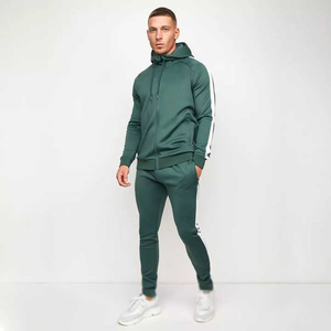 Phong Cách Mới Người Đàn Ông Jogger Bộ Unisex OEM Rắn Màu Cam Skinny Quần & Áo Của Bạn Thư Đào Tạo & Chạy Tracksuit Bộ - Product Image 6