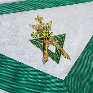 Meilleur fabricant, vente en gros, tablier maçonnique brodé à la main, tablier maçonnique maître maçon - Product Image 6