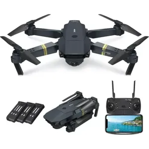 Dron cuadricóptero profesional con cámara 4K HD 120FOV plegable 25 minutos de vuelo y función flotante de video en vivo - Product Image 1