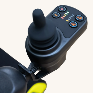 Fauteuil roulant électrique pliable motorisé en alliage d'aluminium de qualité promotionnelle pour personnes handicapées - Product Image 3