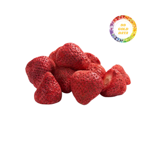 สตรอเบอร์รี่อบแห้งทั้งผิวที่มีรอยย่นผิวมันวาวเล็กน้อยและไม่เพิ่มสี - Product Image 1