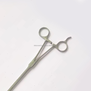 Fórceps de disección curvos toracoscópicos VATS 25mm Altura de arco CCC Certificado Manual Clase II Quirúrgico mínimamente invasivo - Product Image 5