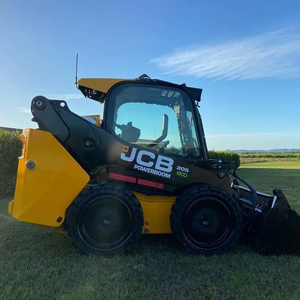 Chargeuse compacte JCB 205 2023 Powerboom Eco Diesel, capacité de charge nominale de 9 tonnes, pompe hydraulique Parker, composants essentiels du moteur jaune - Product Image 6