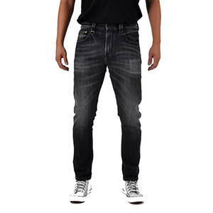 Jeans de Mezclilla para Hombre Flyingkick Enterprises FK-4002 de Alta Calidad, Estilo Urbano, Corte Ajustado y Recto, Cintura Media, Colección 2025 - Product Image 1