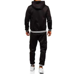 Bluk, venta al por mayor, chándal informal de 2 piezas para hombre, jersey con capucha, pantalones de chándal de lana para Primavera, gimnasio, trotar - Product Image 5