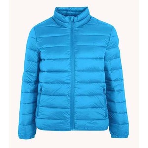 Chaquetas Acolchadas de Mujer de Buena Calidad y Precio Económico, Color Personalizado, Chaqueta Acolchada de Poliéster con Capucha, Lisa, Teñida, para Invierno - Product Image 1