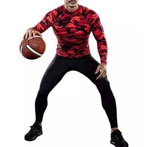 Hombre personalizado sublimado Camo Rash Guard algodón poliéster nuevo diseño 2025 manga larga Rash Guard gimnasio Fitness cuello redondo ropa deportiva - Product Image 5