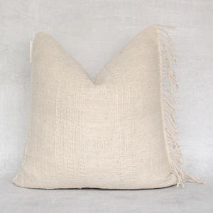 Professionnel fait à la main 100% lumière luxe laine housse de coussin Kilim indien carré géométrique tissé motif pour la maison salon utilisation - Product Image 5