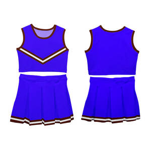 ชุดยูนิฟอร์มเชียร์ลีดเดอร์สำหรับการสั่งซื้อจำนวนมาก-ชุดฮาโลวีน แห้งเร็ว โพลีเอสเตอร์ 100% ตัวเลือกโลโก้แบบกำหนดเอง - Product Image 6