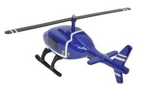 Modèle d'hélicoptère en métal moulé sous pression, finition bleue, artisanat décoratif, modèle d'avion d'hélicoptère avec support, table de salon, 2026 - Product Image 6