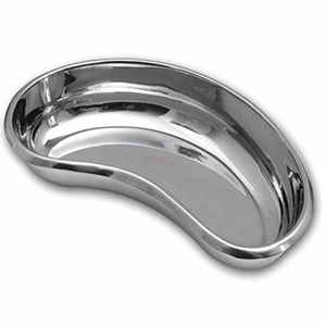 Plateau de bassin en forme de rein en acier inoxydable polyvalent personnalisable Plateau médical d'instruments chirurgicaux manuels - Product Image 2