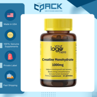 Gomitas Masticables de Creatina Monohidrato Hechas en EE. UU., 1 Gramo (1000 mg) para el Crecimiento Muscular y el Apoyo Inmunológico en Adultos, Sin Gluten