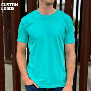 Wholesale Blank T Shirt Custom Logo 100% Cotton T-Shirt Men Plain Fit T-Shirt - Product Image 6