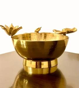 Soporte de chocolate de lujo moderno con soporte de chocolate pulido dorado para servir chocolate y postre, artículo de cocina de mesa - Product Image 4