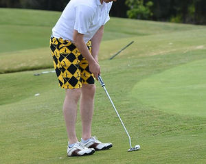 Shorts d'entraînement d'été pour hommes de haute qualité, séchage rapide, respirant, motif imprimé, golf, décontracté, exercice, coton écologique, vente en gros - Product Image 4