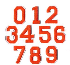 Patchs brodés alphabet colorés à coudre ou à repasser sur tissu et feutre – Patchs brodés pour vêtements et habillement - Product Image 2