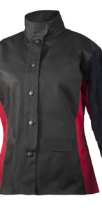 Veste de travail de sécurité industrielle robuste entièrement réglable Veste de soudage en cuir de qualité supérieure pour la protection - Product Image 5