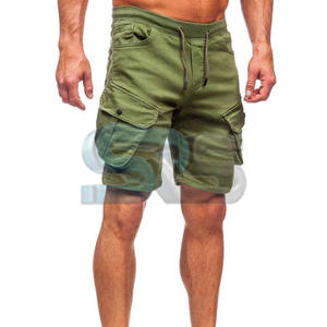 Top Trending <b>Mens</b> Cargo Shorts For Adults Summer Outdoor Wear New Style Canvas Multi Pockets Design With Drawstring Closure - Product Image 6