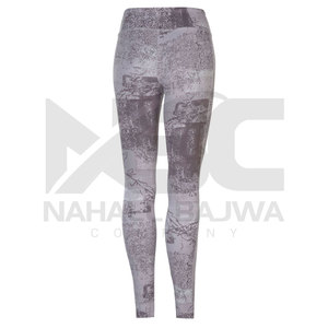 Leggings de sport et yoga taille haute respirants à coutures invisibles pour femmes, nouveau style décontracté, en tissu tricoté, par des fabricants professionnels - Product Image 2