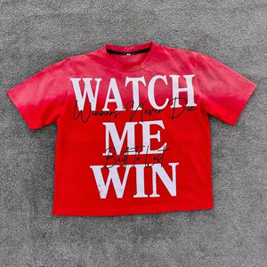 Premium 180 GSM Fabric T-Shirt for T-Shirt <b>Printing</b> <b>Machine</b> Solid Color Short Sleeve Custom Print - Product Image 3